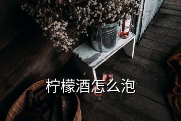 柠檬酒怎么泡