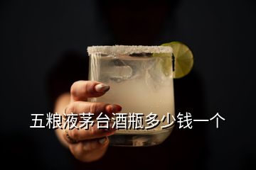 五粮液茅台酒瓶多少钱一个