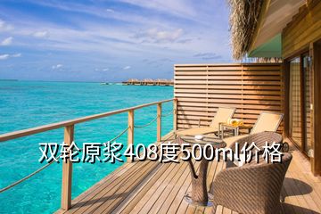 双轮原浆408度500ml价格