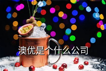 澳优是个什么公司