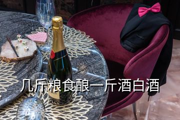 几斤粮食酿一斤酒白酒