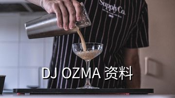 DJ OZMA 资料