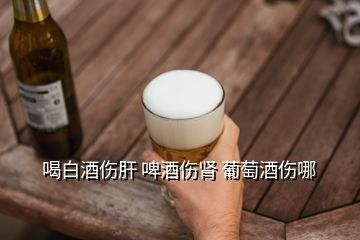 喝白酒伤肝 啤酒伤肾 葡萄酒伤哪