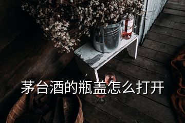 茅台酒的瓶盖怎么打开