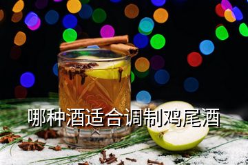 哪种酒适合调制鸡尾酒