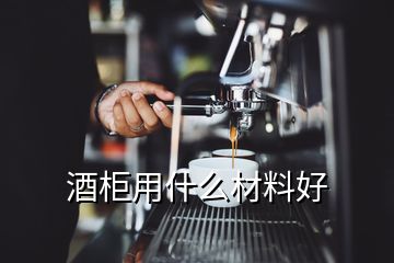 酒柜用什么材料好