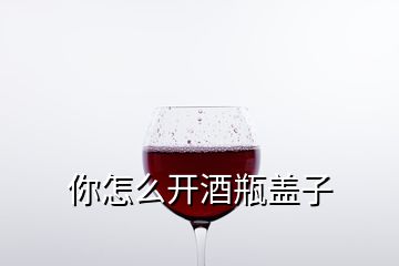 你怎么开酒瓶盖子