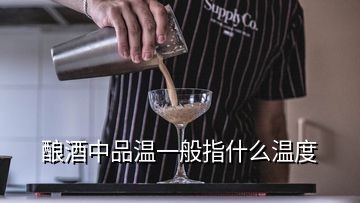 酿酒中品温一般指什么温度