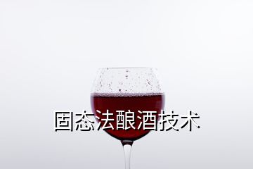 固态法酿酒技术