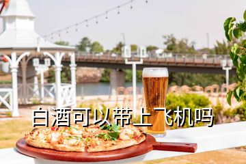 白酒可以带上飞机吗