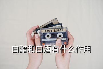 白醋和白酒有什么作用