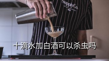 十滴水加白酒可以杀虫吗