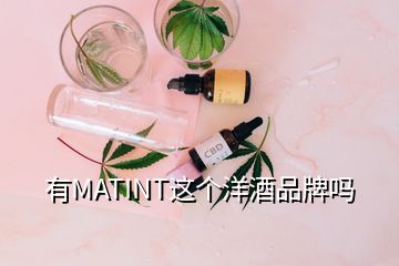 有MATINT这个洋酒品牌吗