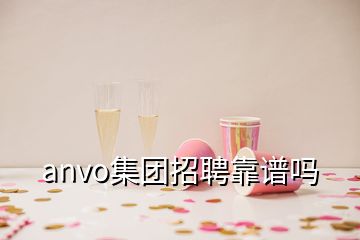 anvo集团招聘靠谱吗