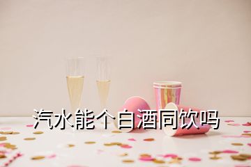 汽水能个白酒同饮吗