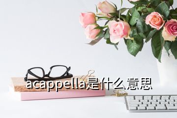 acappella是什么意思