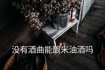 没有酒曲能酿米油酒吗