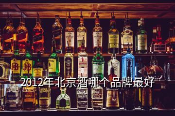 2012年北京酒哪个品牌最好