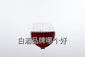 白酒品牌哪个好