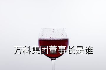 万科集团董事长是谁