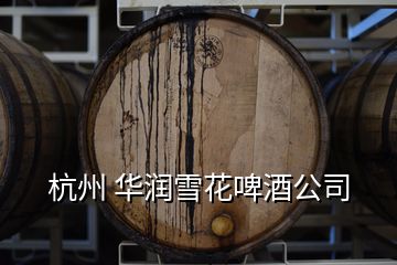 杭州 华润雪花啤酒公司