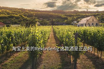 淘宝上卖的Rekorderlig 这款酒是正品吗