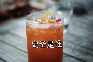 史圣是谁