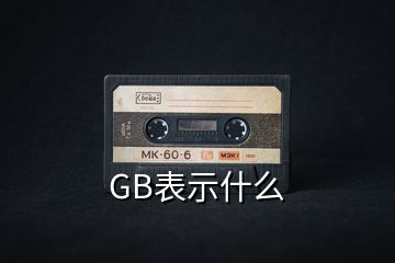 GB表示什么