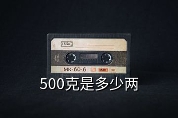 500克是多少两