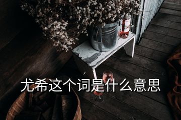 尤希这个词是什么意思