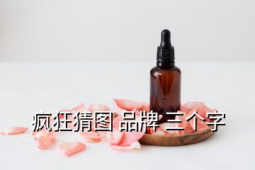 疯狂猜图 品牌 三个字