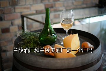 兰陵酒厂和兰陵美酒厂是一个厂吗