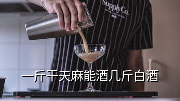 一斤干天麻能酒几斤白酒