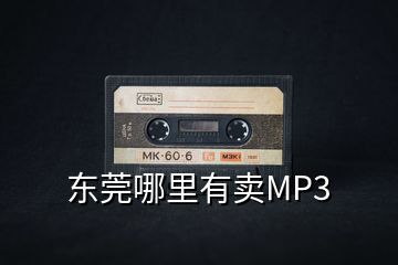 东莞哪里有卖MP3