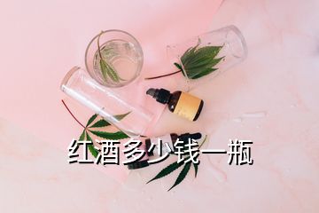 红酒多少钱一瓶