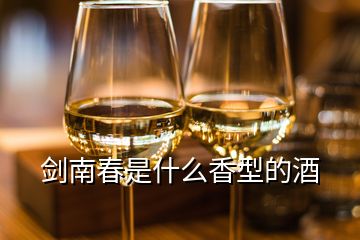 剑南春是什么香型的酒