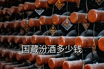 国藏汾酒多少钱