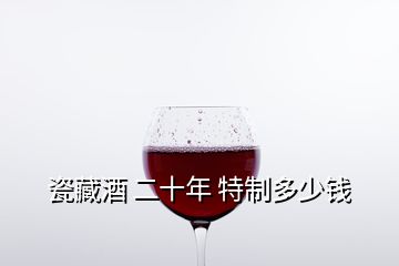 瓷藏酒 二十年 特制多少钱