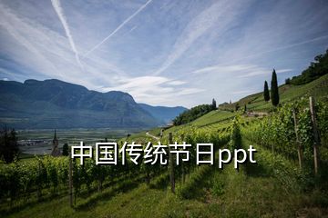 中国传统节日ppt