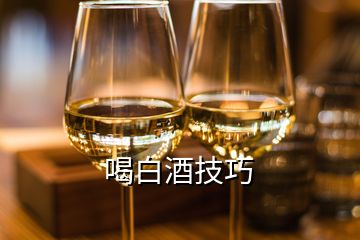 喝白酒技巧