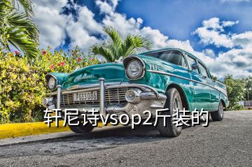 轩尼诗vsop2斤装的