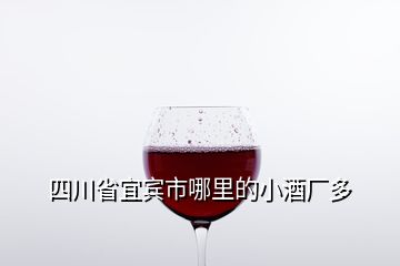 四川省宜宾市哪里的小酒厂多