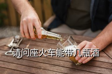 请问座火车能带几瓶酒