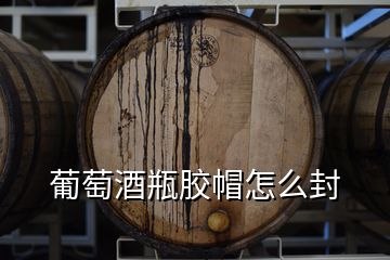 葡萄酒瓶胶帽怎么封