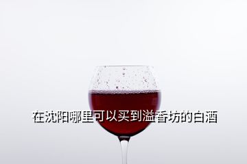 在沈阳哪里可以买到溢香坊的白酒