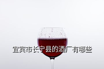 宜宾市长宁县的酒厂有哪些