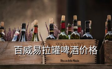 百威易拉罐啤酒价格