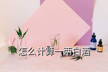 怎么计算一两白酒