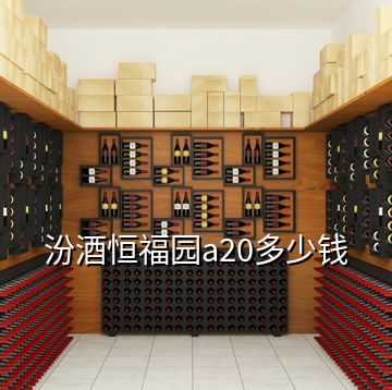 汾酒恒福园a20多少钱