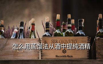 怎么用蒸馏法从酒中提纯酒精